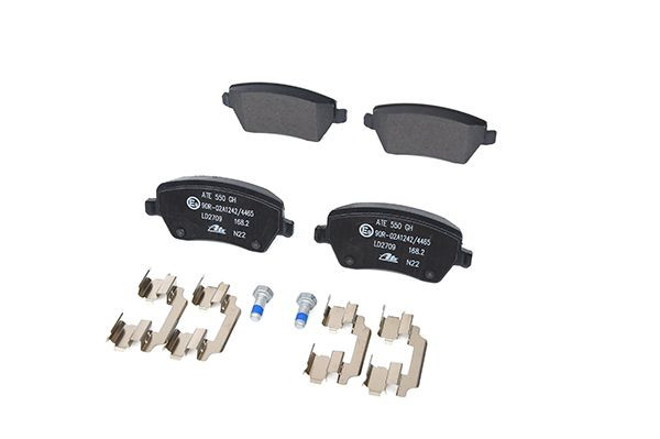 Stabdžių trinkelių rinkinys, diskinis stabdys ATE 13.0470-2709.2