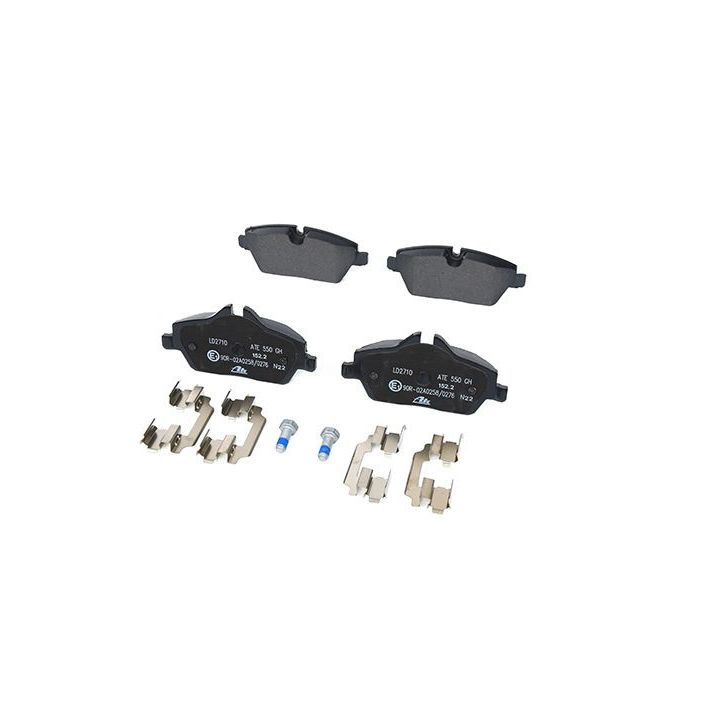 Stabdžių trinkelių rinkinys, diskinis stabdys ATE 13.0470-2710.2