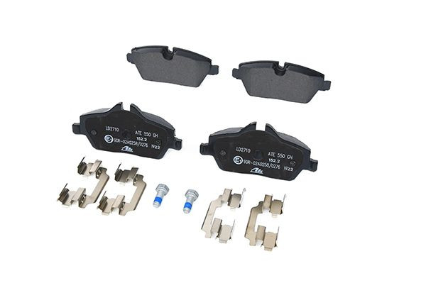 Stabdžių trinkelių rinkinys, diskinis stabdys ATE 13.0470-2710.2