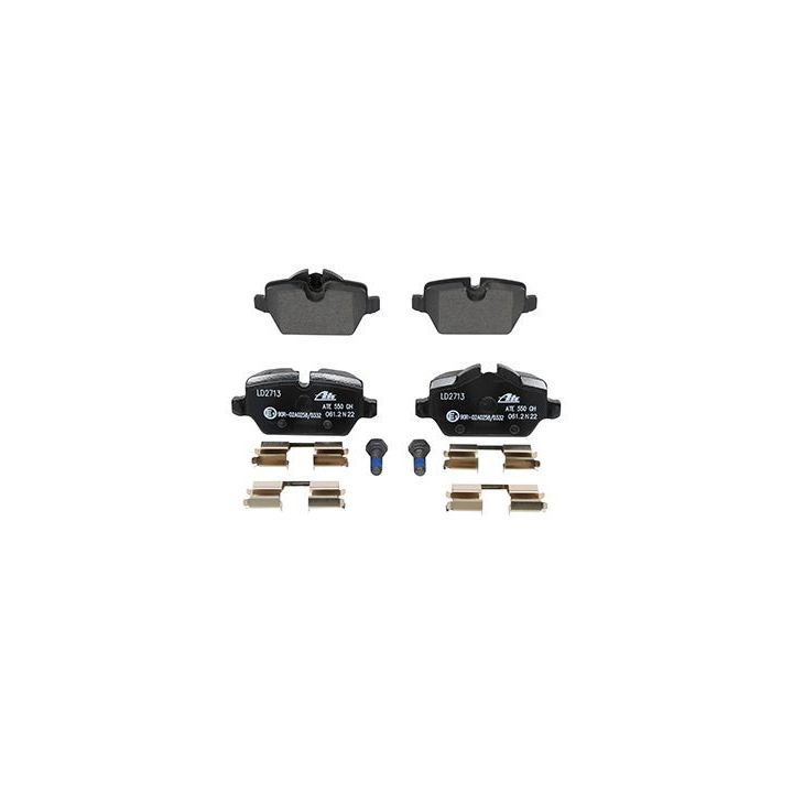 Stabdžių trinkelių rinkinys, diskinis stabdys ATE 13.0470-2713.2