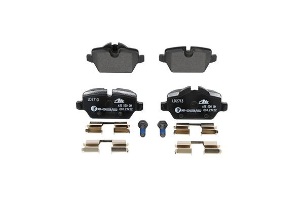 Stabdžių trinkelių rinkinys, diskinis stabdys ATE 13.0470-2713.2