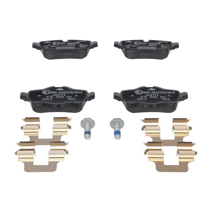 Stabdžių trinkelių rinkinys, diskinis stabdys ATE 13.0470-2714.2