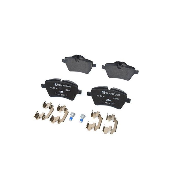 Stabdžių trinkelių rinkinys, diskinis stabdys ATE 13.0470-2725.2