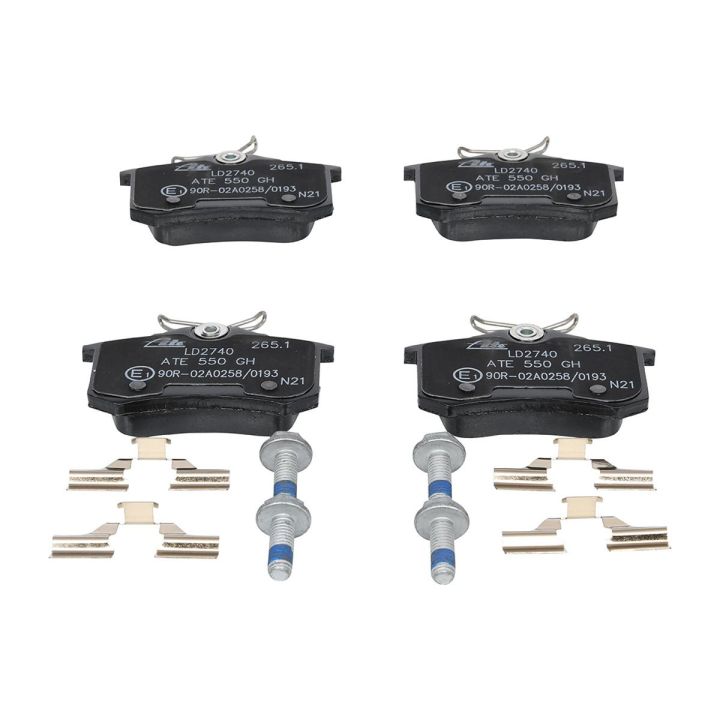 Stabdžių trinkelių rinkinys, diskinis stabdys ATE 13.0470-2740.2