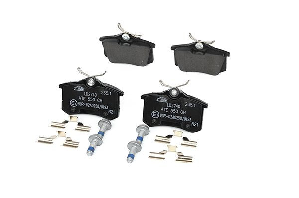 Stabdžių trinkelių rinkinys, diskinis stabdys ATE 13.0470-2740.2