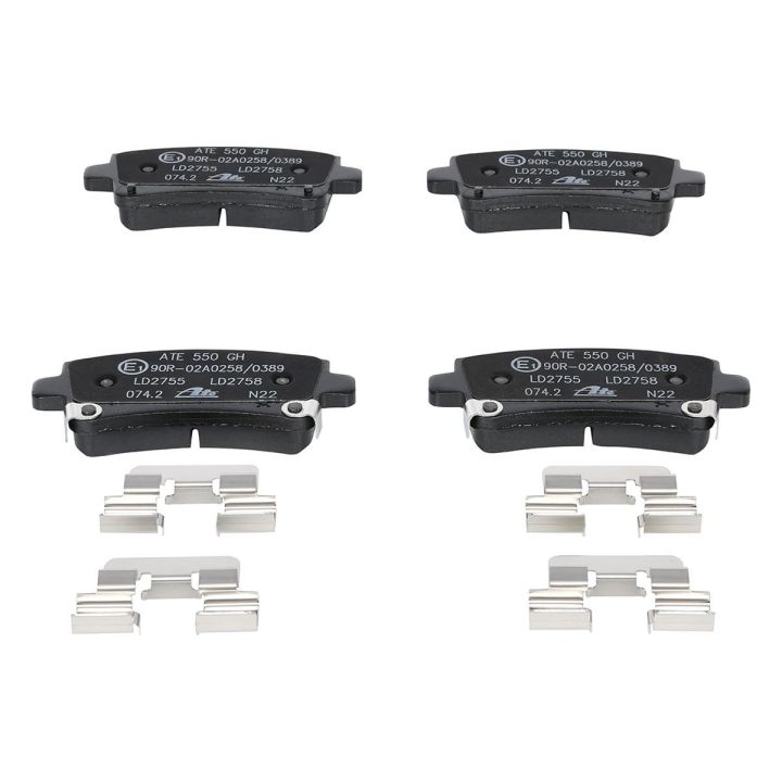 Stabdžių trinkelių rinkinys, diskinis stabdys ATE 13.0470-2758.2