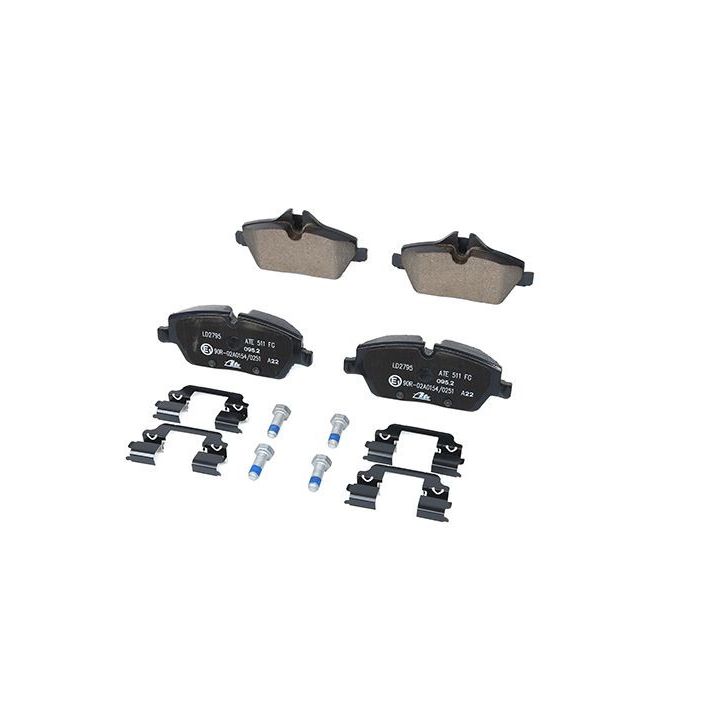 Stabdžių trinkelių rinkinys, diskinis stabdys ATE 13.0470-2795.2