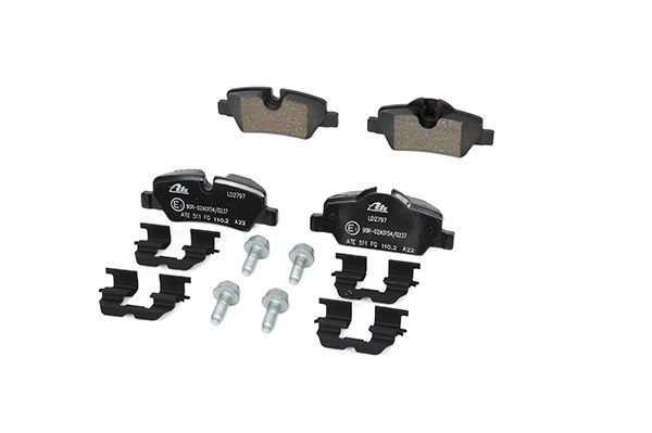 Stabdžių trinkelių rinkinys, diskinis stabdys ATE 13.0470-2797.2