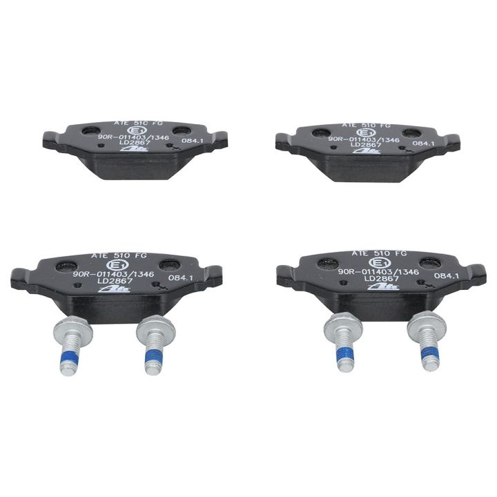 Stabdžių trinkelių rinkinys, diskinis stabdys ATE 13.0470-2867.2