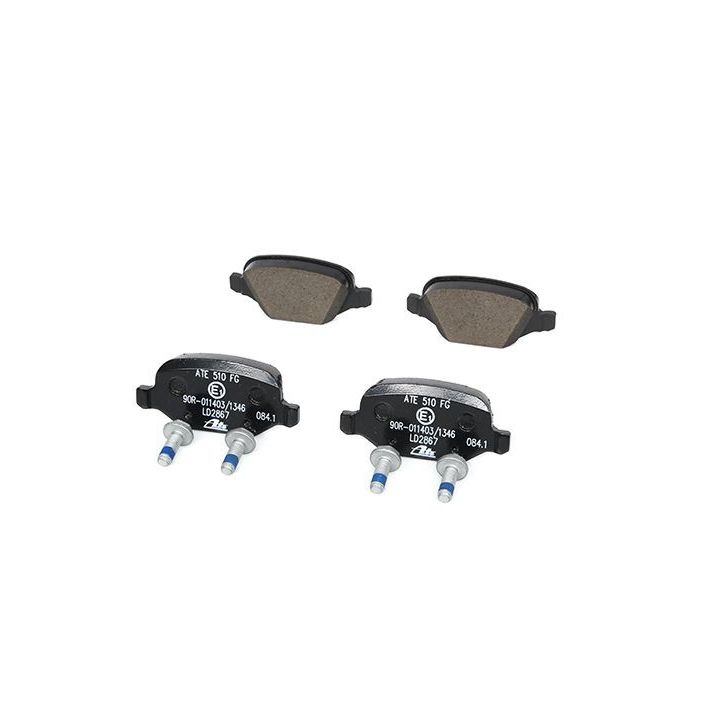 Stabdžių trinkelių rinkinys, diskinis stabdys ATE 13.0470-2867.2