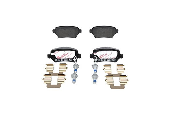 Stabdžių trinkelių rinkinys, diskinis stabdys ATE 13.0470-2868.2