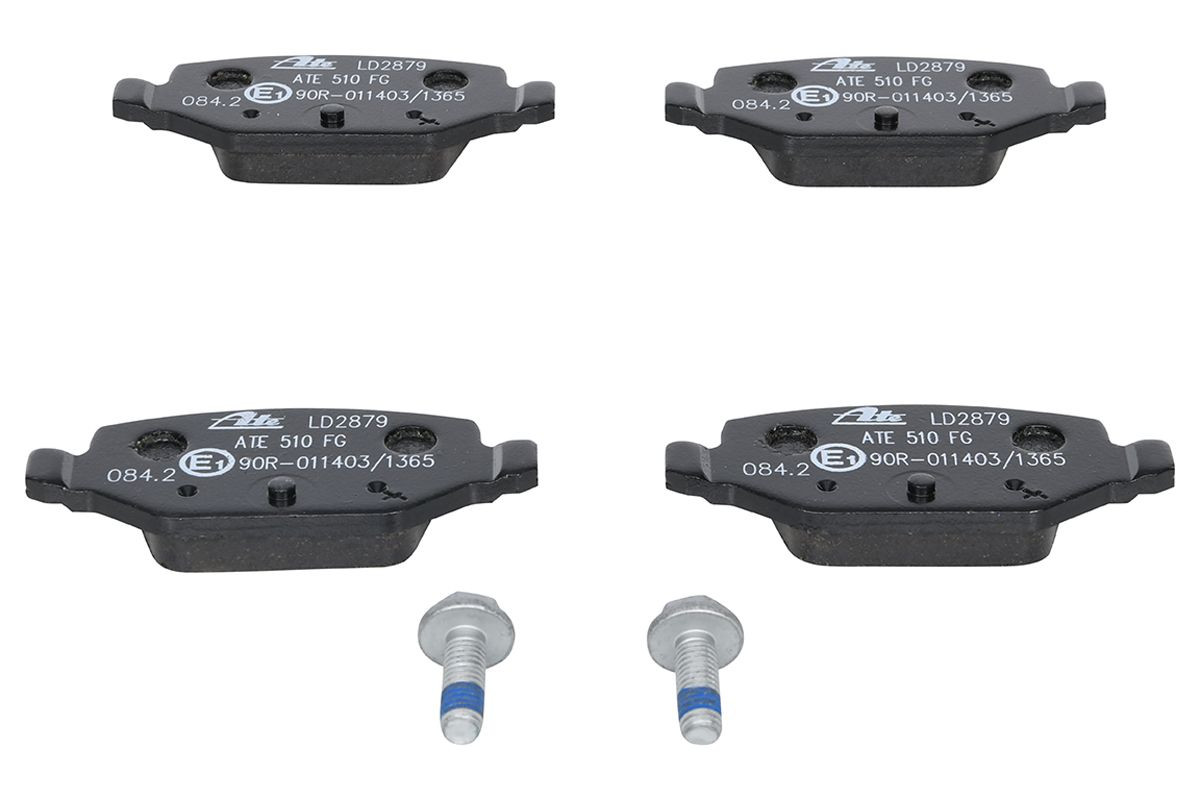 Stabdžių trinkelių rinkinys, diskinis stabdys ATE 13.0470-2879.2