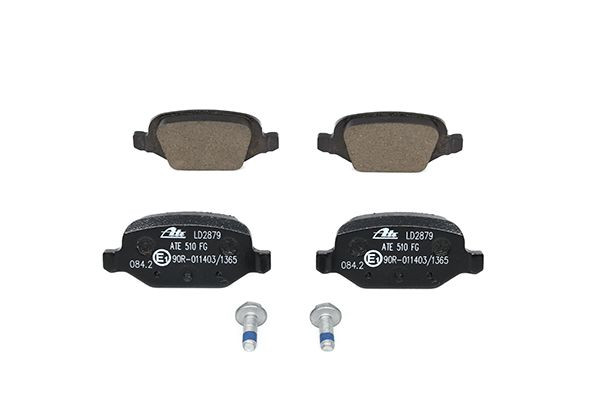 Stabdžių trinkelių rinkinys, diskinis stabdys ATE 13.0470-2879.2