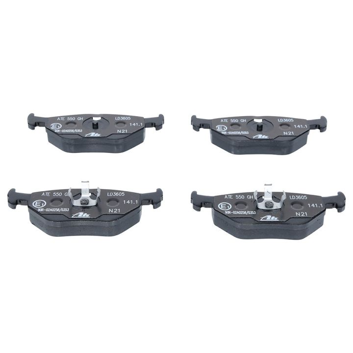 Stabdžių trinkelių rinkinys, diskinis stabdys ATE 13.0470-3605.2