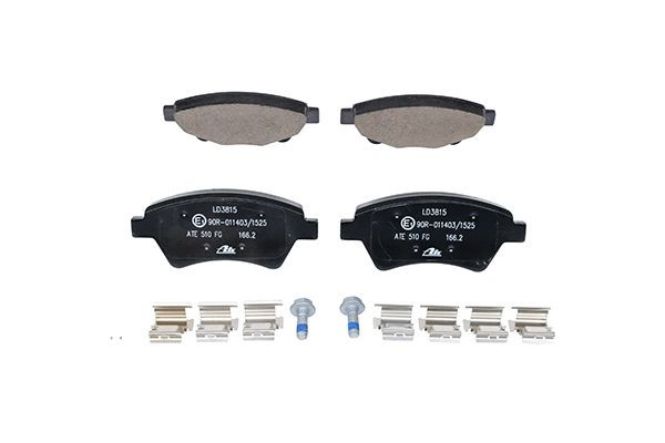 Stabdžių trinkelių rinkinys, diskinis stabdys ATE 13.0470-3815.2