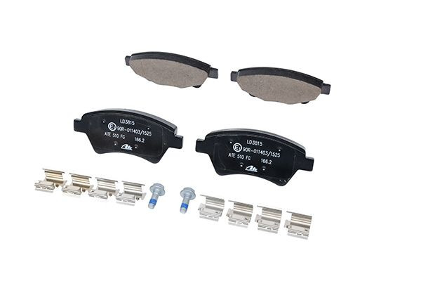 Stabdžių trinkelių rinkinys, diskinis stabdys ATE 13.0470-3815.2