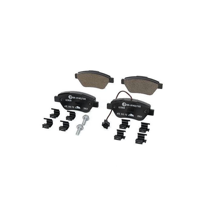 Stabdžių trinkelių rinkinys, diskinis stabdys ATE 13.0470-3826.2