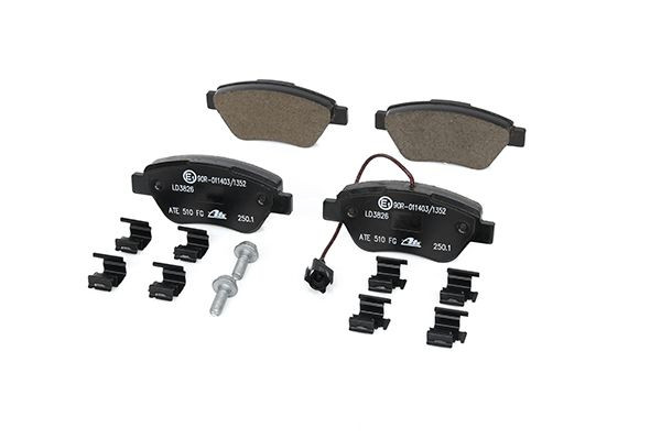 Stabdžių trinkelių rinkinys, diskinis stabdys ATE 13.0470-3826.2