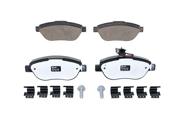 Stabdžių trinkelių rinkinys, diskinis stabdys ATE 13.0470-3827.2