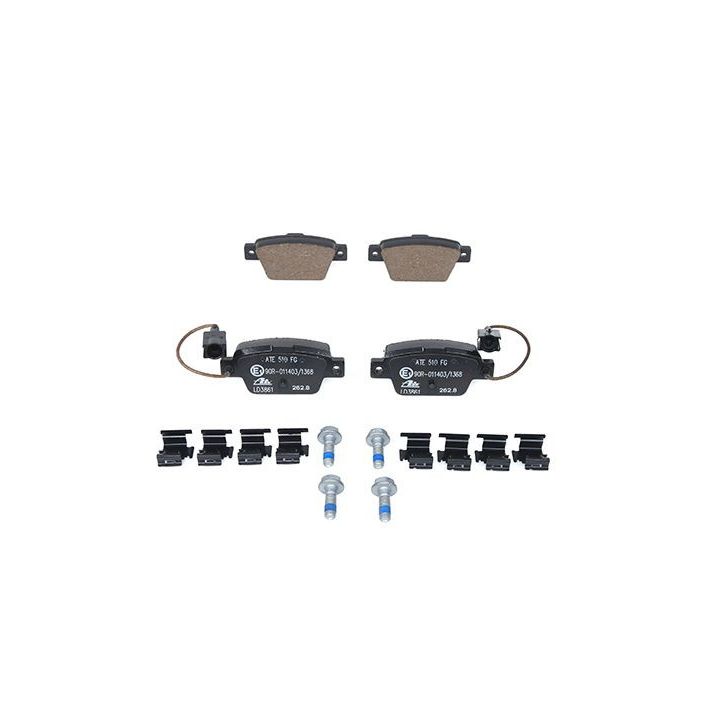 Stabdžių trinkelių rinkinys, diskinis stabdys ATE 13.0470-3861.2