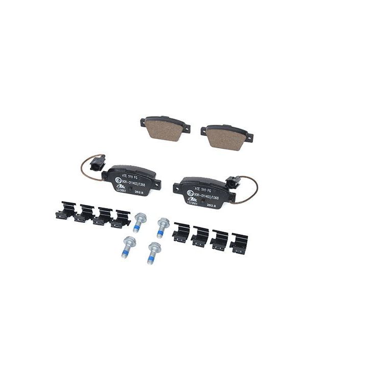 Stabdžių trinkelių rinkinys, diskinis stabdys ATE 13.0470-3861.2