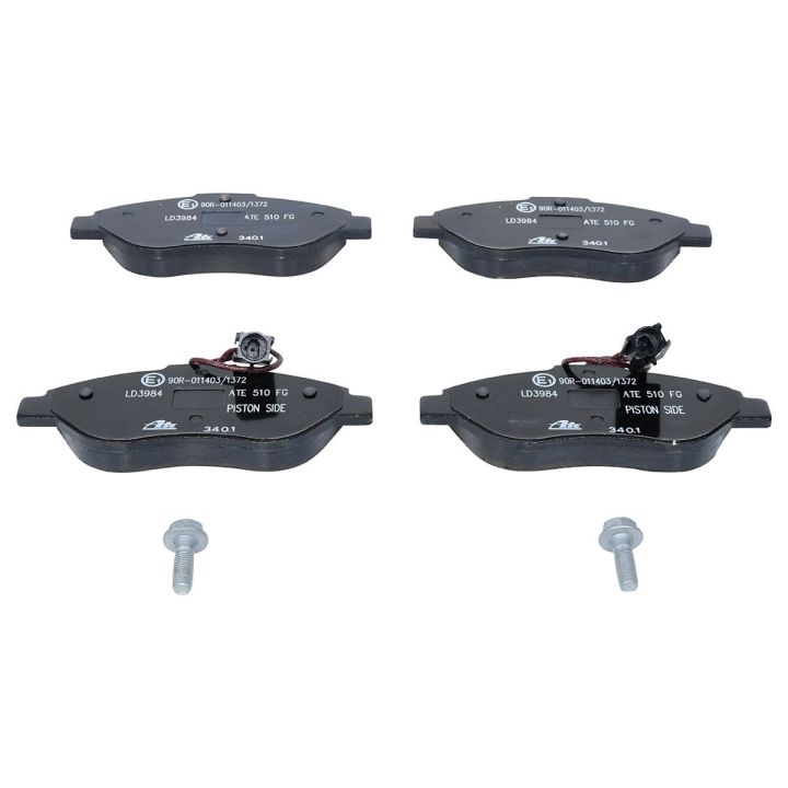 Stabdžių trinkelių rinkinys, diskinis stabdys ATE 13.0470-3984.2