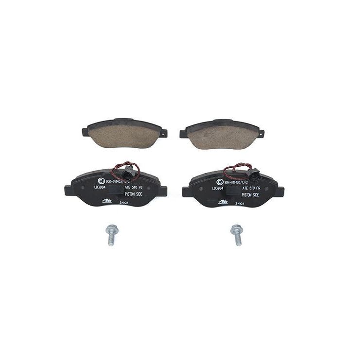 Stabdžių trinkelių rinkinys, diskinis stabdys ATE 13.0470-3984.2