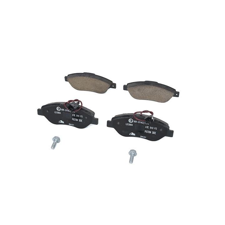 Stabdžių trinkelių rinkinys, diskinis stabdys ATE 13.0470-3984.2