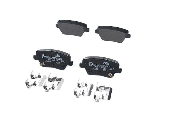 Stabdžių trinkelių rinkinys, diskinis stabdys ATE 13.0470-5509.2