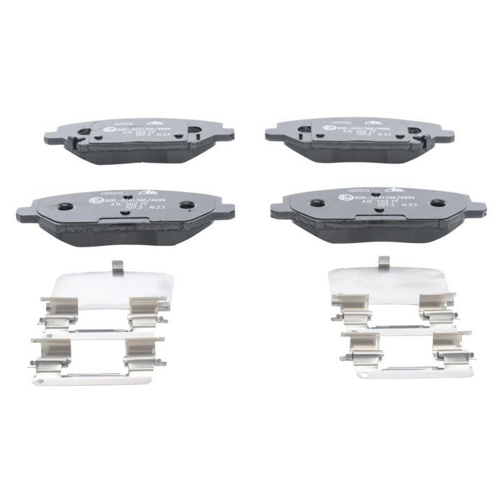 Stabdžių trinkelių rinkinys, diskinis stabdys ATE 13.0470-5510.2