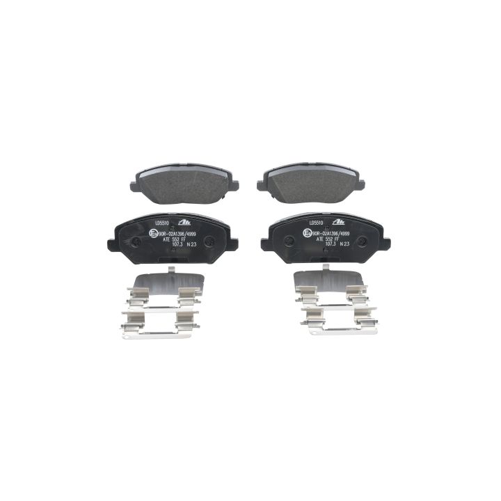 Stabdžių trinkelių rinkinys, diskinis stabdys ATE 13.0470-5510.2