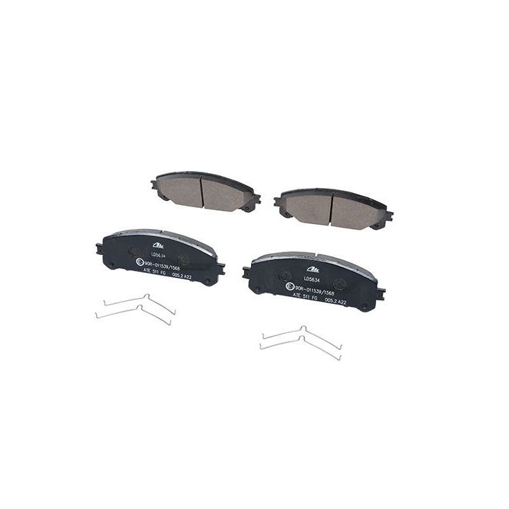 Stabdžių trinkelių rinkinys, diskinis stabdys ATE 13.0470-5634.2