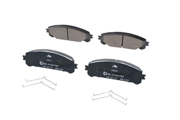 Stabdžių trinkelių rinkinys, diskinis stabdys ATE 13.0470-5634.2