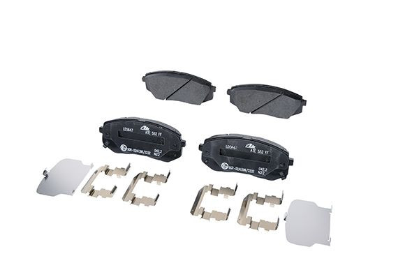 Stabdžių trinkelių rinkinys, diskinis stabdys ATE 13.0470-5647.2