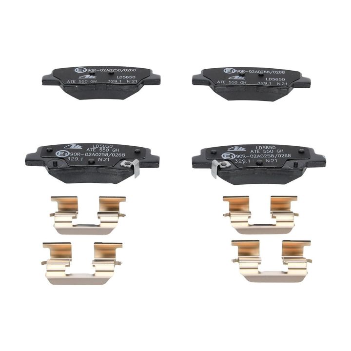 Stabdžių trinkelių rinkinys, diskinis stabdys ATE 13.0470-5650.2