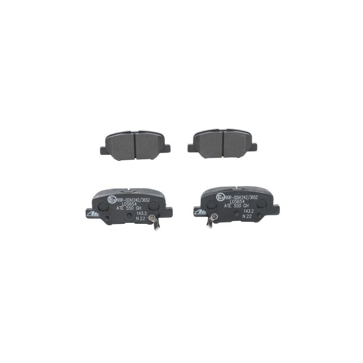 Stabdžių trinkelių rinkinys, diskinis stabdys ATE 13.0470-5654.2