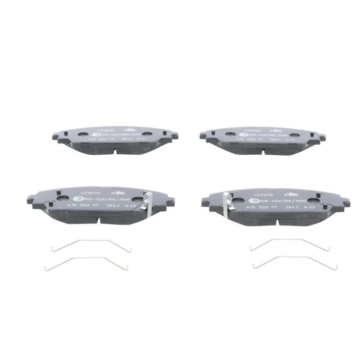 Stabdžių trinkelių rinkinys, diskinis stabdys ATE 13.0470-5658.2