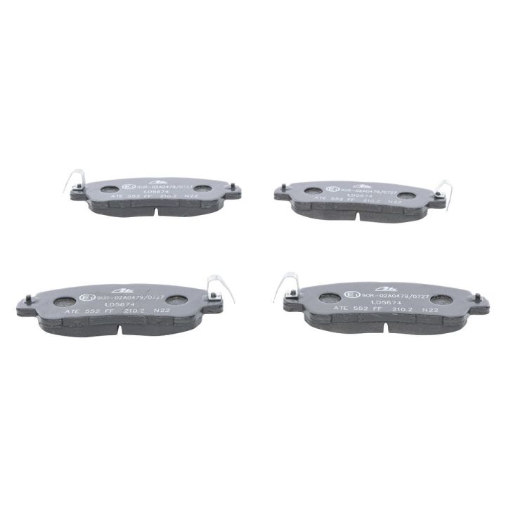 Stabdžių trinkelių rinkinys, diskinis stabdys ATE 13.0470-5674.2