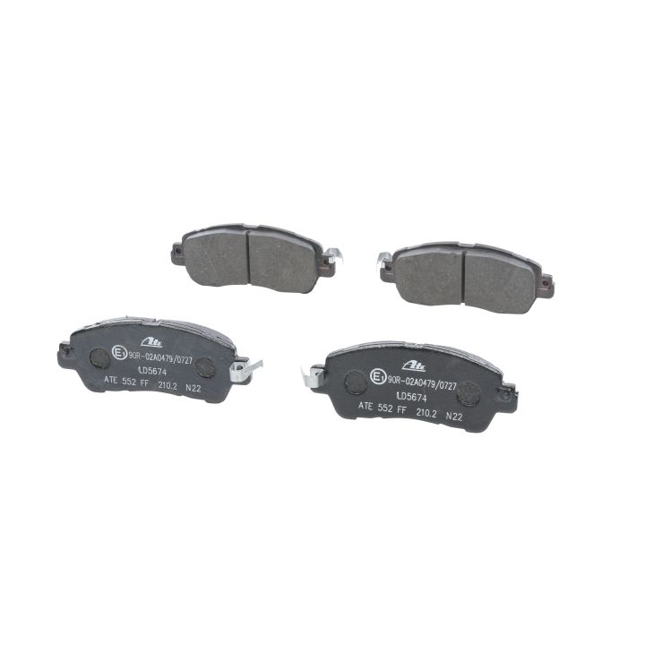 Stabdžių trinkelių rinkinys, diskinis stabdys ATE 13.0470-5674.2