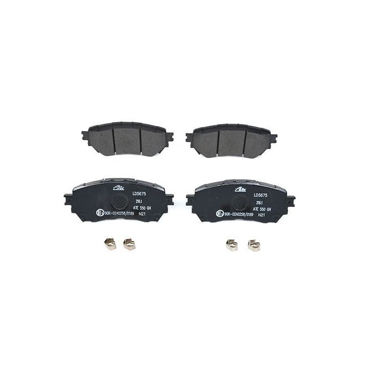 Stabdžių trinkelių rinkinys, diskinis stabdys ATE 13.0470-5675.2