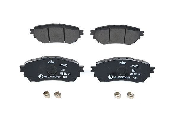 Stabdžių trinkelių rinkinys, diskinis stabdys ATE 13.0470-5675.2