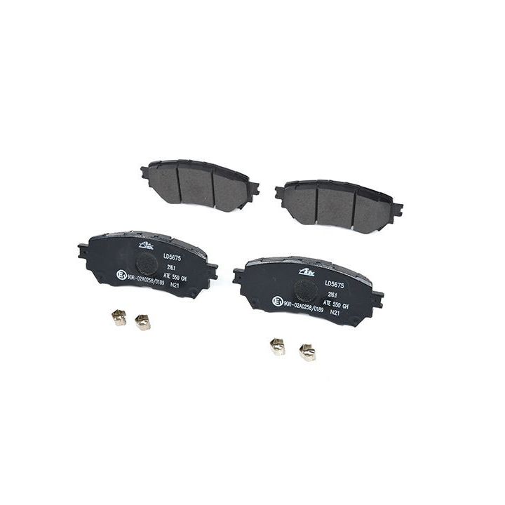 Stabdžių trinkelių rinkinys, diskinis stabdys ATE 13.0470-5675.2