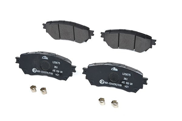 Stabdžių trinkelių rinkinys, diskinis stabdys ATE 13.0470-5675.2