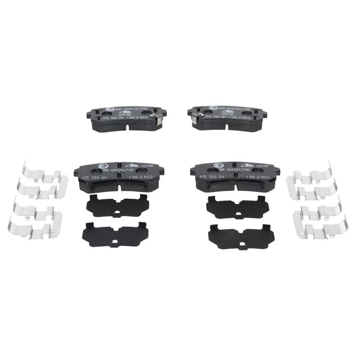 Stabdžių trinkelių rinkinys, diskinis stabdys ATE 13.0470-5780.2