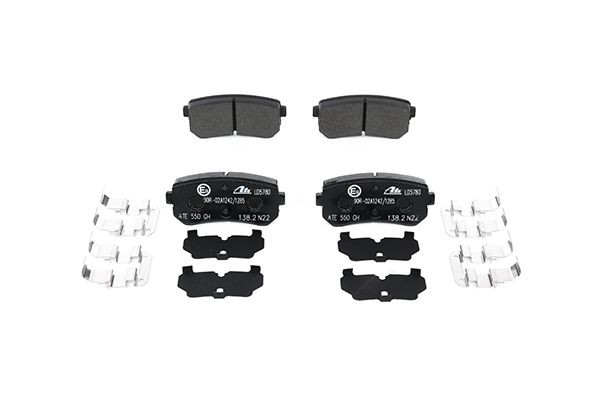 Stabdžių trinkelių rinkinys, diskinis stabdys ATE 13.0470-5780.2