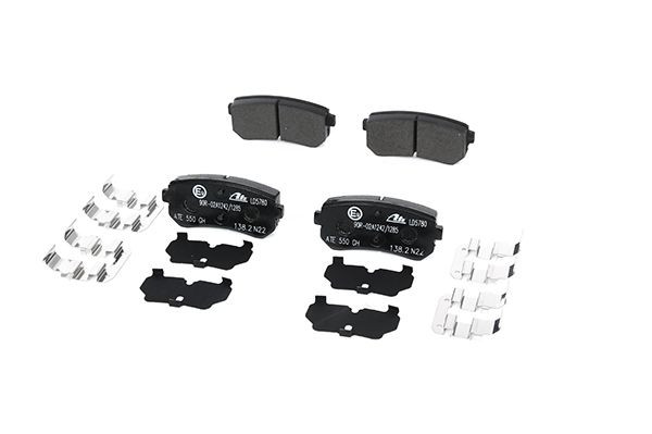 Stabdžių trinkelių rinkinys, diskinis stabdys ATE 13.0470-5780.2