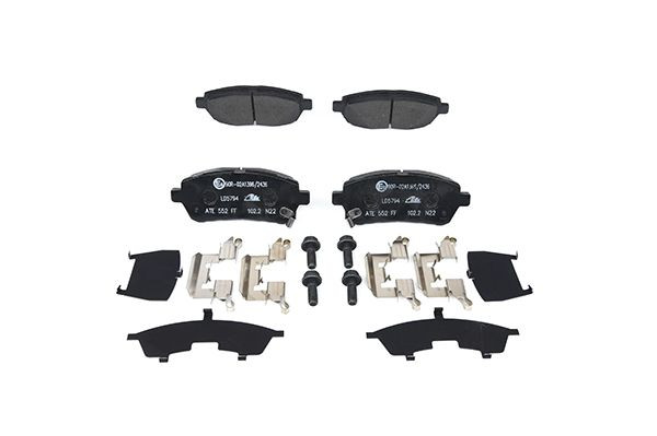 Stabdžių trinkelių rinkinys, diskinis stabdys ATE 13.0470-5794.2