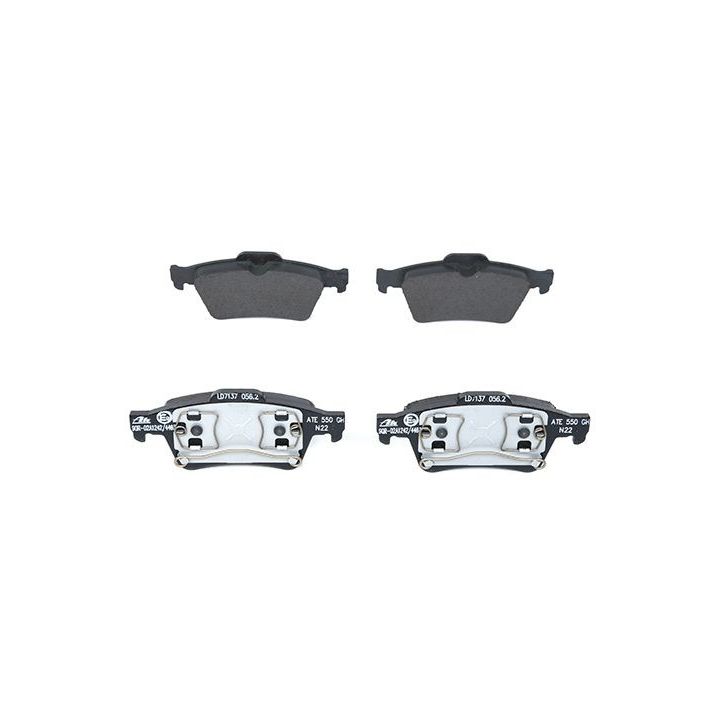 Stabdžių trinkelių rinkinys, diskinis stabdys ATE 13.0470-7137.2