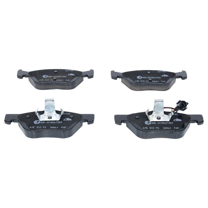 Stabdžių trinkelių rinkinys, diskinis stabdys ATE 13.0470-7140.2