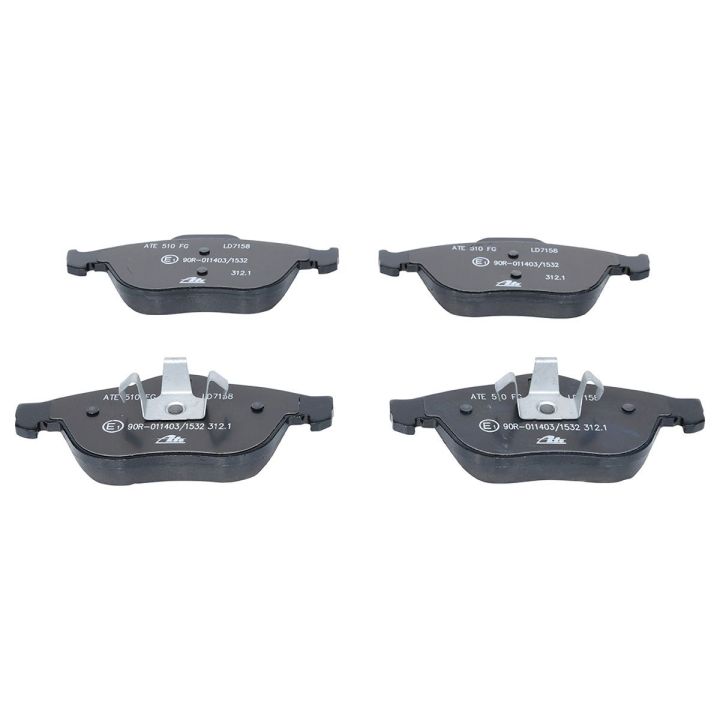 Stabdžių trinkelių rinkinys, diskinis stabdys ATE 13.0470-7158.2